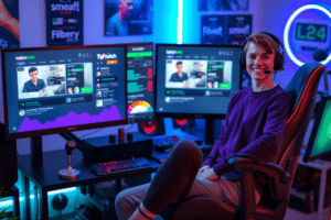 Guía completa para hacer dinero en Twitch sin ser gamer profesional (EE.UU. 2026)