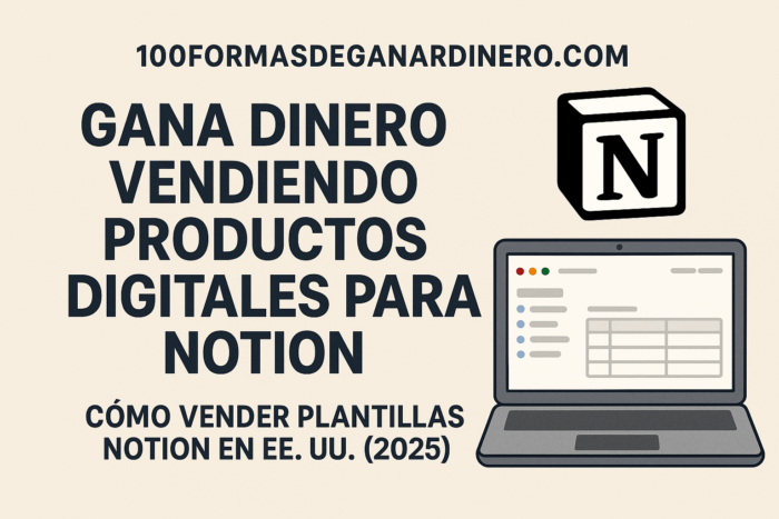 vender plantillas Notion