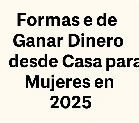 ganar dinero con manualidades