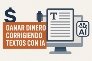 Ganar dinero corrigiendo textos con IA – Oportunidad real para hispanos (2026)