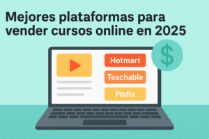 Mejores plataformas para vender cursos online en 2026 (Guía para hispanos en EE.UU.)