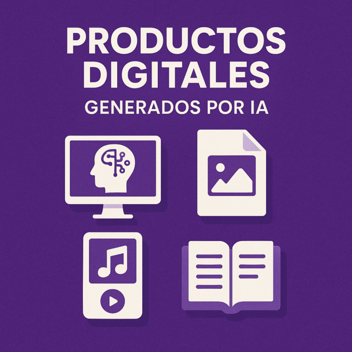 productos digitales generados por IA