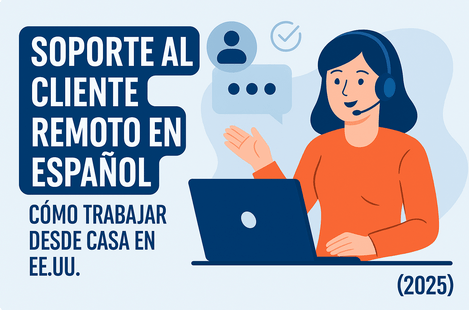soporte al cliente remoto en español