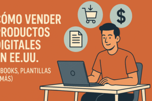 Cómo vender productos digitales en EE.UU. siendo hispano (ebooks, plantillas y más)