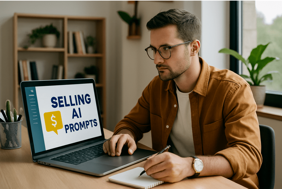 vender prompts de IA
