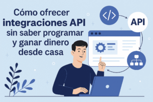 Cómo Ofrecer Integraciones API sin Saber Programar: Automatización No-Code para Ganar Dinero