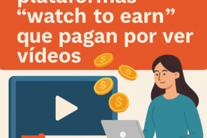 Gana Dinero con Plataformas “Watch to Earn” que Pagan por Ver Vídeos