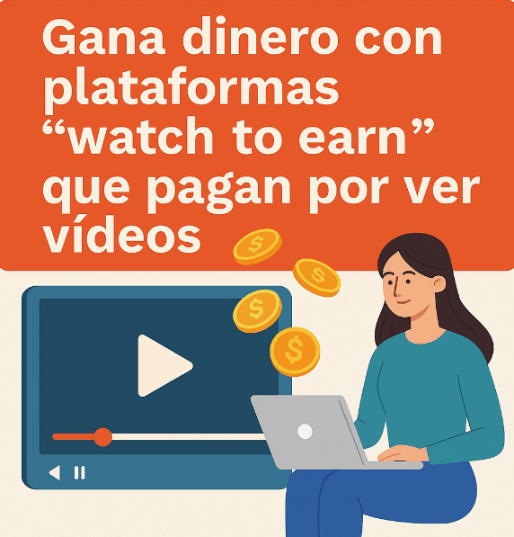 Gana Dinero con Plataformas “Watch to Earn” que Pagan por Ver Vídeos