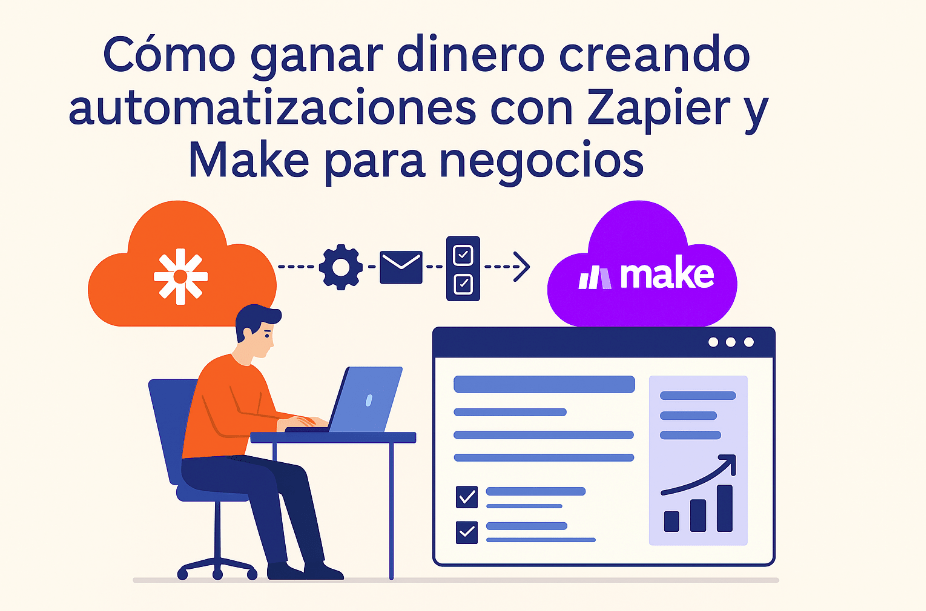 automatizaciones zapier make