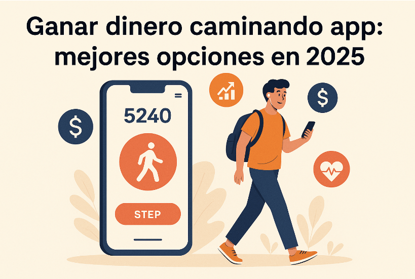 ganar dinero caminando app