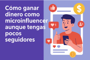 Cómo Ganar Dinero como Microinfluencer Aunque Tengas Pocos Seguidores