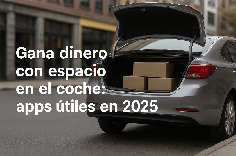 ganar dinero con espacio en el coche