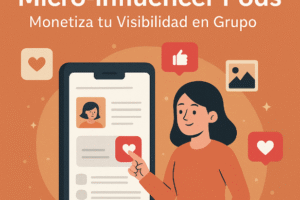 Gana Dinero con Micro-Influencer Pods: Monetiza tu Visibilidad en Grupo
