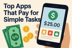 Apps that pay for simple tasks: a realistic system to earn extra money (without wasting time)