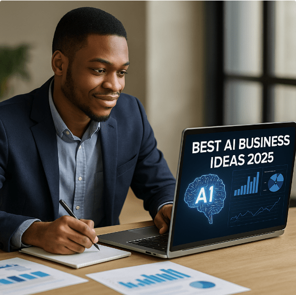 best ai business ideas 2025