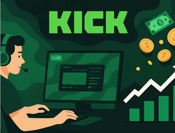 ganar dinero en Kick