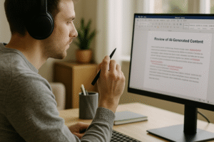 Revisor de contenido generado por IA: el nuevo trabajo online para principiantes