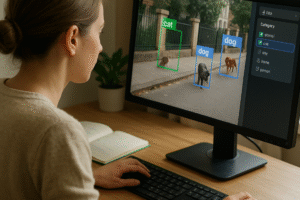 Etiquetador de datos para inteligencia artificial: trabajo online sin experiencia