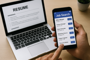 Apps para buscar trabajo (España y EE. UU.): sistema diario, alertas y seguimiento
