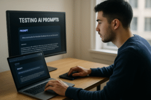 Tester de prompts y herramientas de IA: trabajo online con futuro