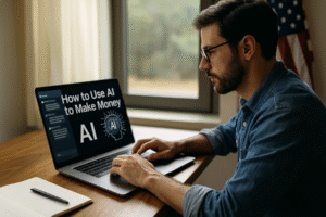 Ganar dinero con inteligencia artificial en Estados Unidos: 7 modelos reales y un plan para empezar