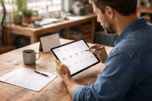 Invoice Terms + Late Fee Calculator (US-friendly)