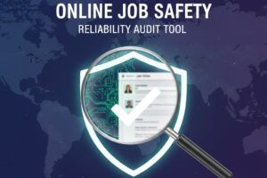 Online Job Reliability & Safety Audit Tool (2-Minute Scam Meter)